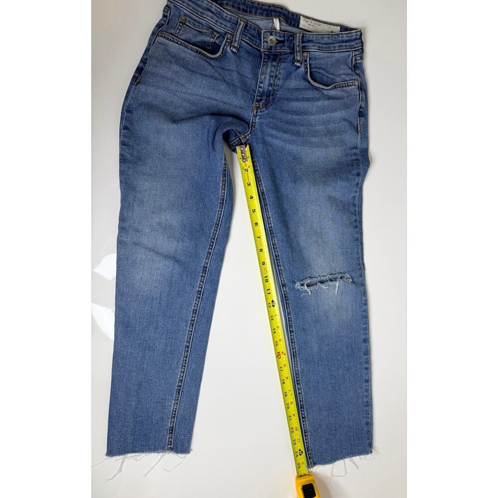 Rag & Bone Women's Low-Rise Slim Boyfriend Jeans Size 26 - Picture 7 of 11